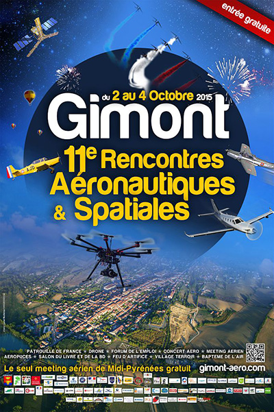 Rencontres Aéronautiques et Spatiales de Gimont : du 2 au 4 octobre