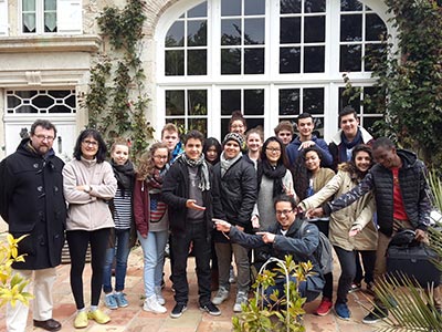 SEJOUR PEDAGOGIQUE : les jeunes de Sciences ouvertes en visite avec Jérôme PEREZ