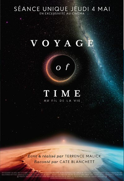 TOULOUSE 4 mai : Voyage of time au CGR Blagnac