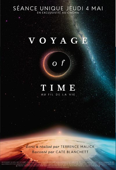 TOULOUSE 4 mai : Voyage of time  au CGR Blagnac