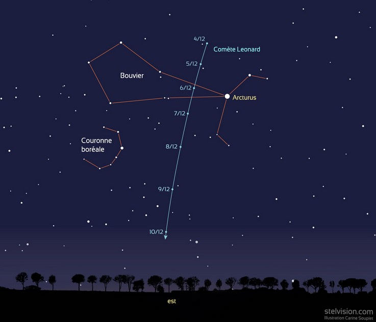 La Comète Léonard illuminera bientôt le ciel