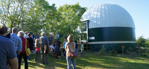 Spectacle au planétarium